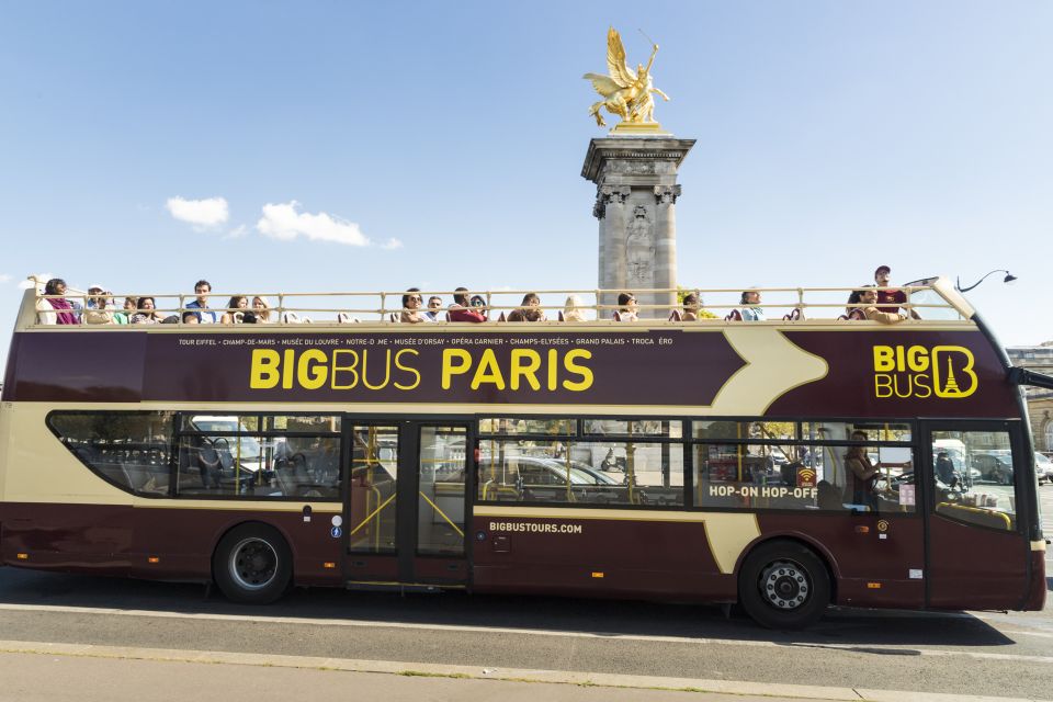 Paris: Big Bus Hop-on Hop-off Tour & Panoramic Night Tour - Tour Overview