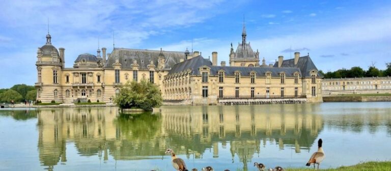 Paris: Chantilly Castle Private Transfer For 3 Persons Activity Details