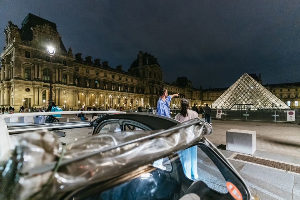 Paris: Discover Paris by Night in a Vintage Car With a Local - Parisian Illuminations at Night