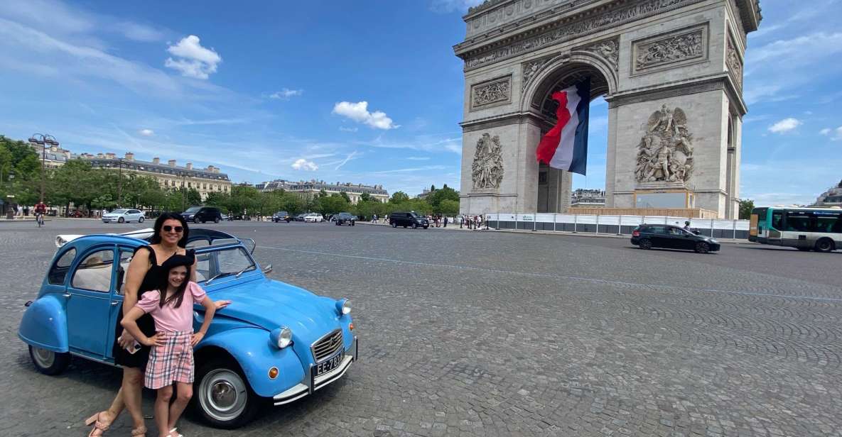 Paris: Guided City Highlights Tour in a Vintage French Car - Discover Iconic Parisian Landmarks