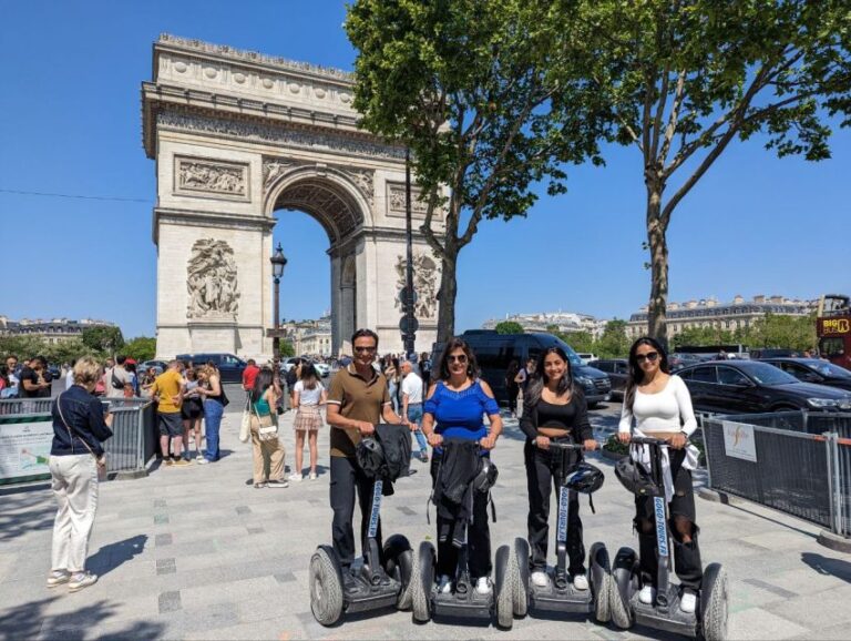 Paris: Guided Segway Tour Tour Duration And Type