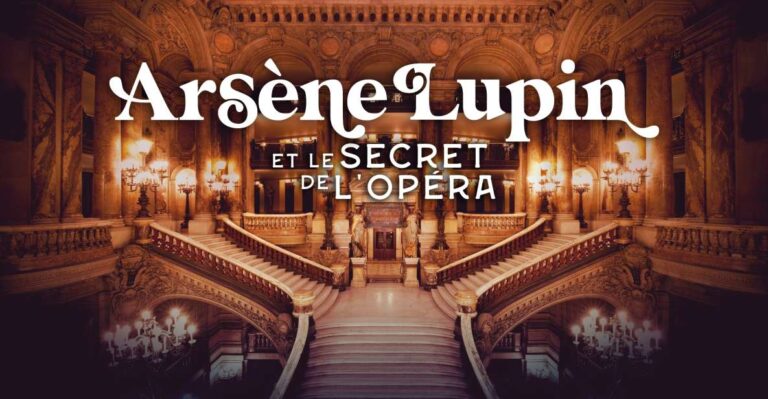 Paris: Palais Garnier Mystery Game With Entry Ticket Ticket Information