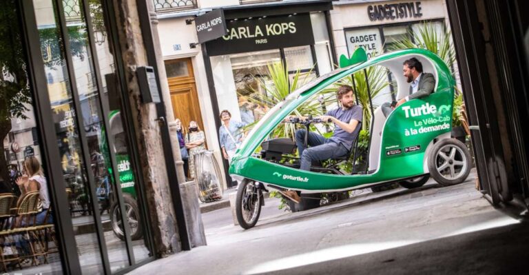 Paris : Private Guided Tour In Pedicab Gustave Eiffel Tour Details