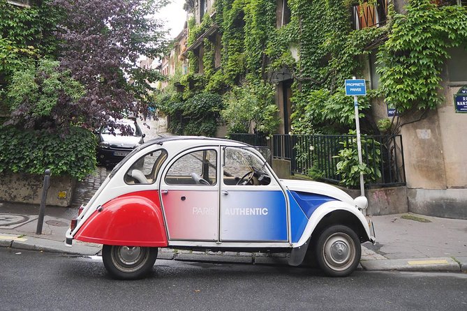 Paris Private Tour: Romantic Tour In A 2cv Inclusions And Amenities