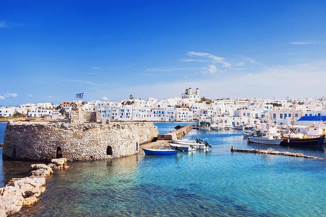 Paros Bus Island Tour Parikia Town