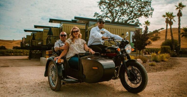 Paso Robles: Wine Country Sightseeing Tour By Sidecar Tour Overview