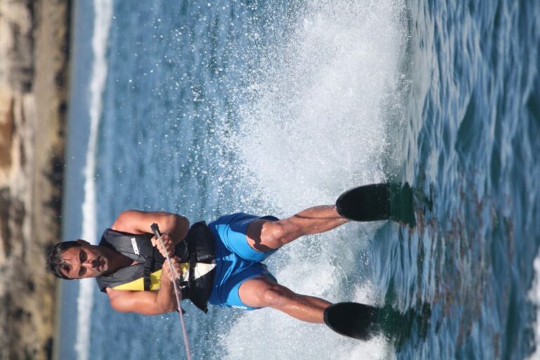 Pêra's Arm: 10 Minute Water Ski Adventure Ride Booking Information