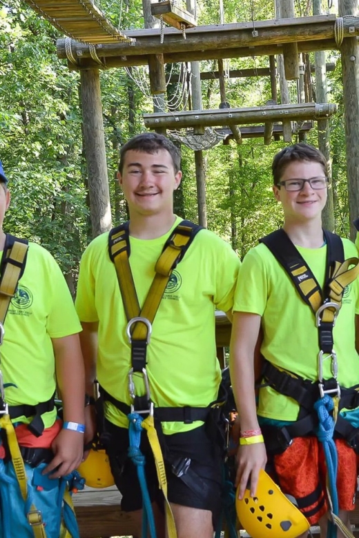 Pigeon Forge: Smoky Mountains Rope Obstacle Course Adventure - Overview of the Experience