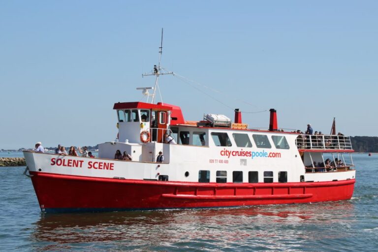 Poole: Harbor Dinner Cruise With Traditional Fish And Chips Dinner Cruise Experience