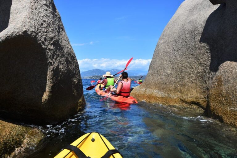 Porticcio: Guided Kayaking Tour Activity Overview