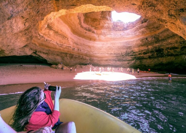 Portimão: Benagil Grottoes Boat Cruise About The Cruise