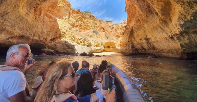 Portimão: Guided Coastal Caves Tour By Boat Tour Overview