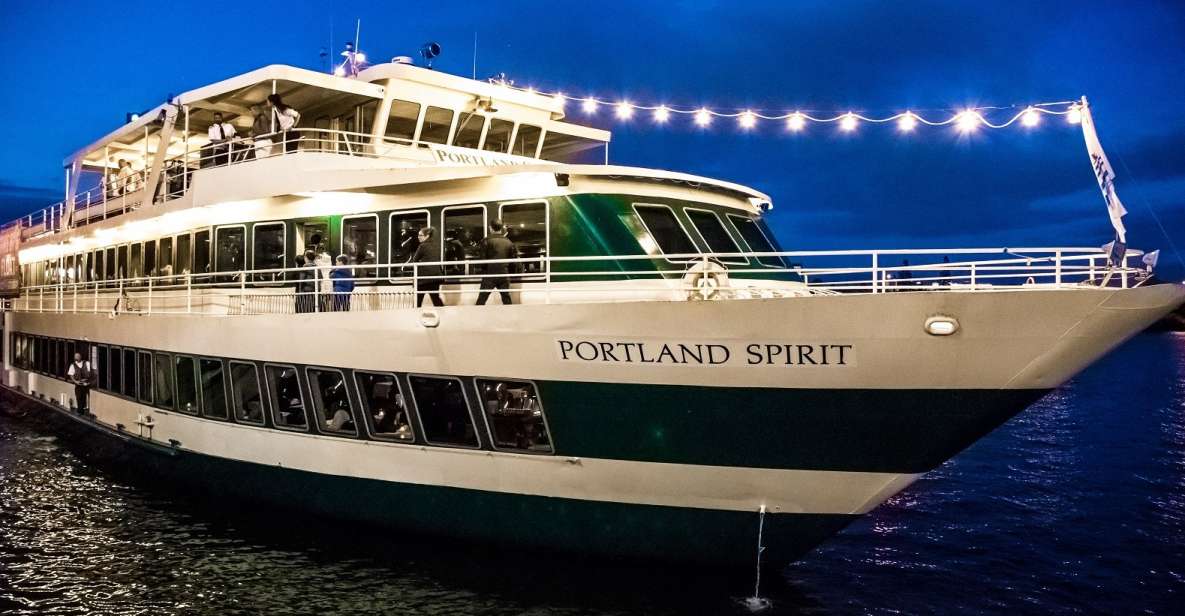 Portland: Willamette River 2.5-hour Dinner Cruise - General Information