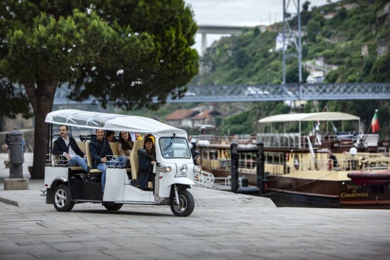 Porto: City To The Ocean Tuk Tuk Tour Tour Overview