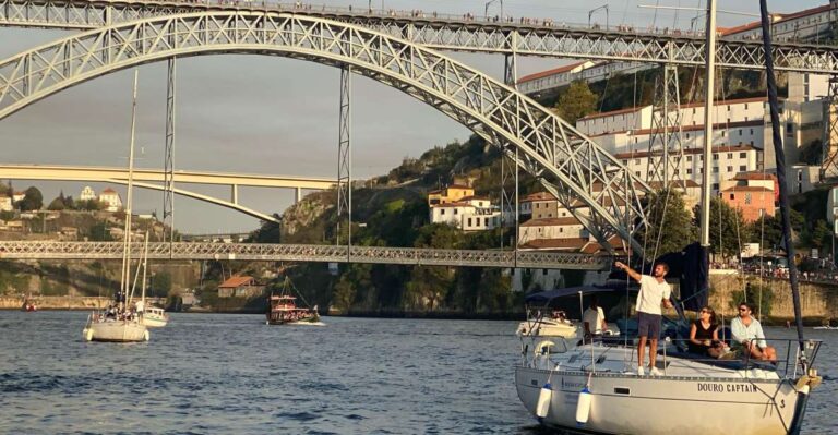 Porto: Private Douro River Charming Sailboat Cruise W/wine Overview Of The Cruise