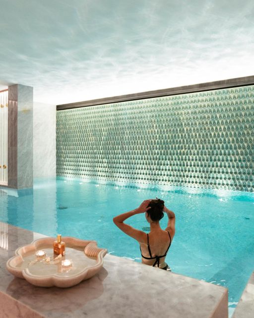 Porto: Relaxing By The Pool, Sauna And Steam Room Overview Of Grand Bleu Spa