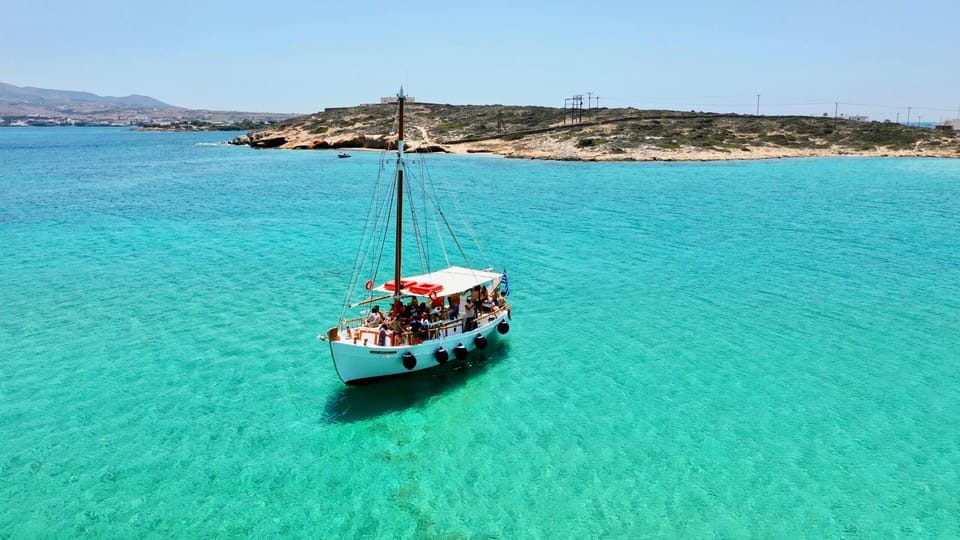 Pounta: Paros & Antiparos Cruise, Swimming & Seafood Lunch - Tour Overview