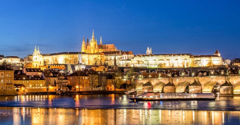 Prague: 50 Minute Sightseeing Evening Cruise Cruise Overview