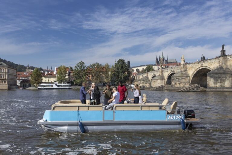 Prague: Beer Boat Tour Tour Overview