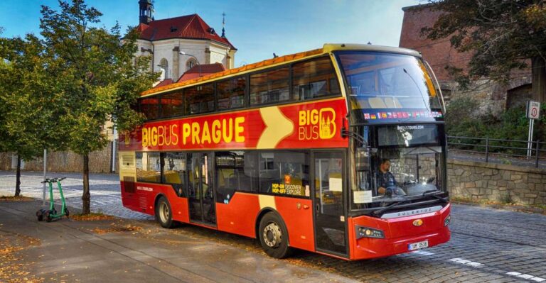 Prague: Big Bus Hop On Hop Off Tour And Vltava River Cruise Pricing And Reservation Options