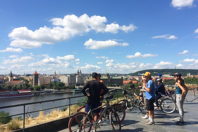 Prague Bike Tour Stunning Viewpoints, Castle, City & Park Tour Overview