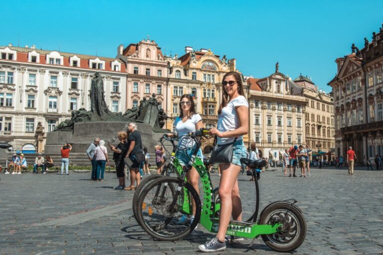 Prague E Scooter Hugo Bike Grand City Tour Tour Overview And Pricing