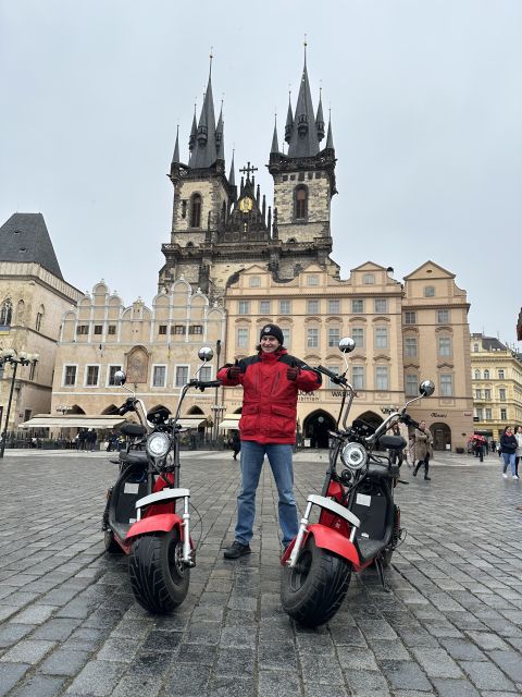 Prague: Guided Fat Tire E Scooter Or E Bike Tour Tour Overview