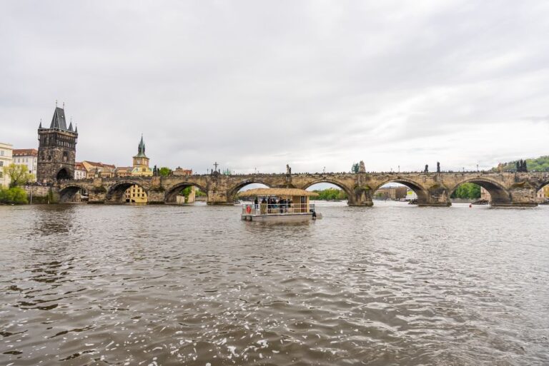 Prague: Party Tiki Boat Sightseeing Cruise With Drinks Overview And Pricing