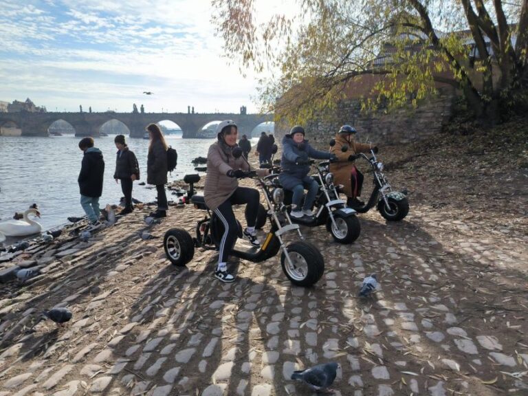 Prague: Private 2 Hour Trike Live Guided Tour Tour Overview