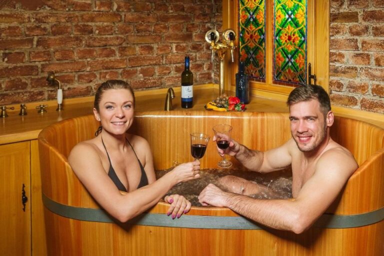 Prague: Private Beer And Wine Spa Experience With Drinks Overview Of The Experience