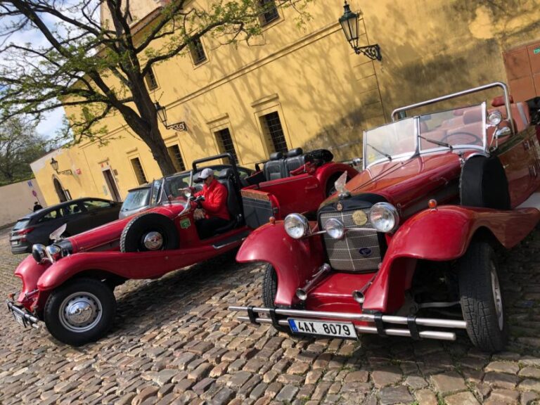 Prague: Private Tour By Vintage Car Tour Overview