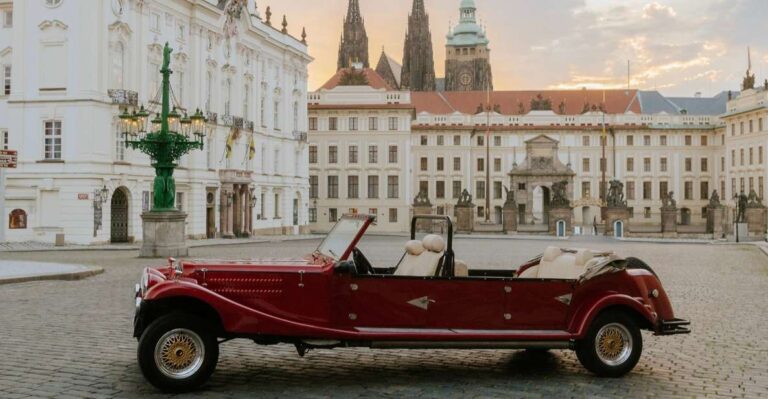 Prague: Private Vintage Car Old Town Tour Tour Overview And Pricing