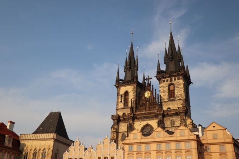 Prague: Vintage Car Ride And Walking Tour Tour Overview