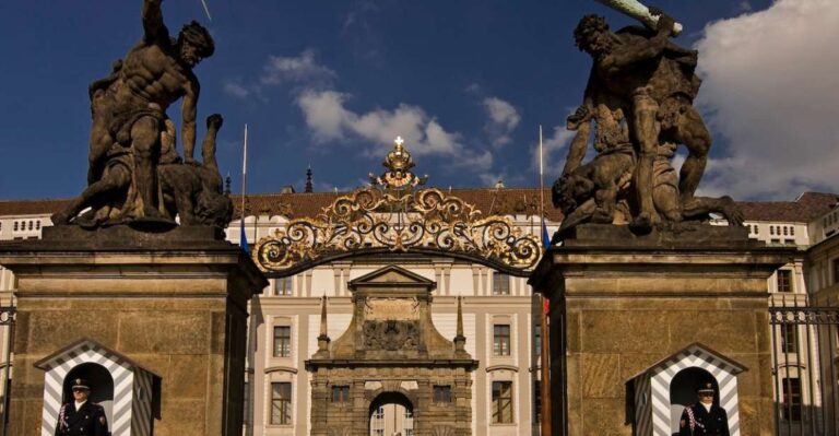 Prague: Walking Tour With Prague Castle Entry Ticket & Drink Tour Overview And Pricing