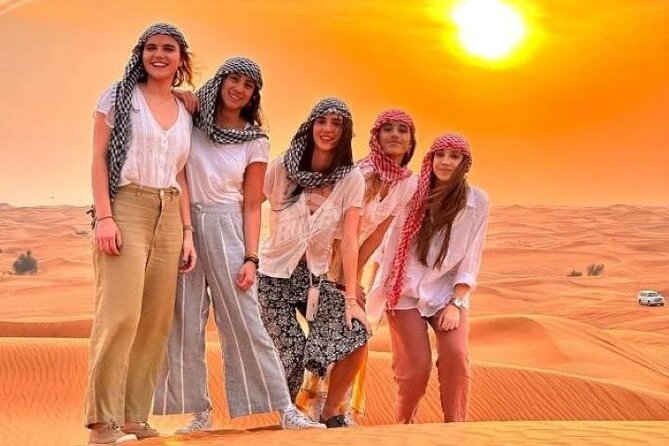 Premium Red Dunes Evening Desert Safari With Dinner Included Activities