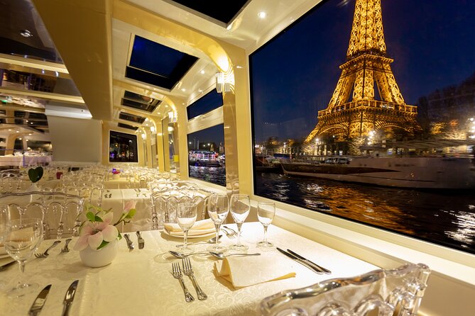 Prestige Dinner Cruise Departing From the Eiffel Tower - Cruise Overview and Details