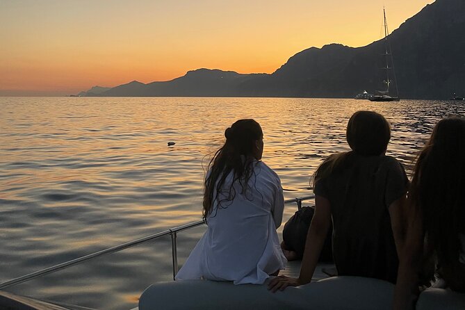 Private Boat Tour At Sunset On The Amalfi Coast Tour Overview And Details