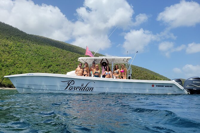 Private British Virgin Islands Full Day Charter 36 Mv Poseidon Charter Overview