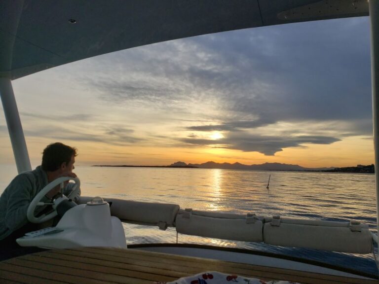 Private Catamaran Trip In The Bay Of Juan Les Pins At Sunset Activity Overview