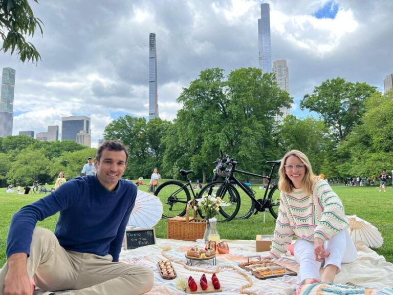 Private Central Park Bike Tour And Luxurious Picnic Tour Details