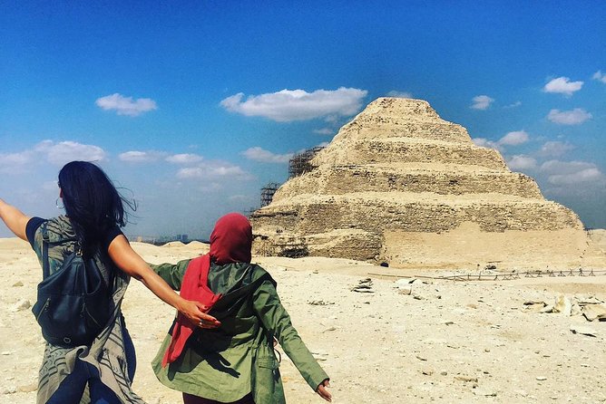 Private Day Tour To Giza Pyramids Sphinx Memphis Saqqara & Dahshur Pyramids Tour Overview