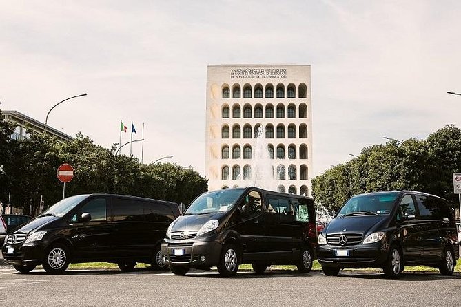 Private Day Transfer: Rome To Fiumicino Or Ciampino Airport Inclusions In The Transfer