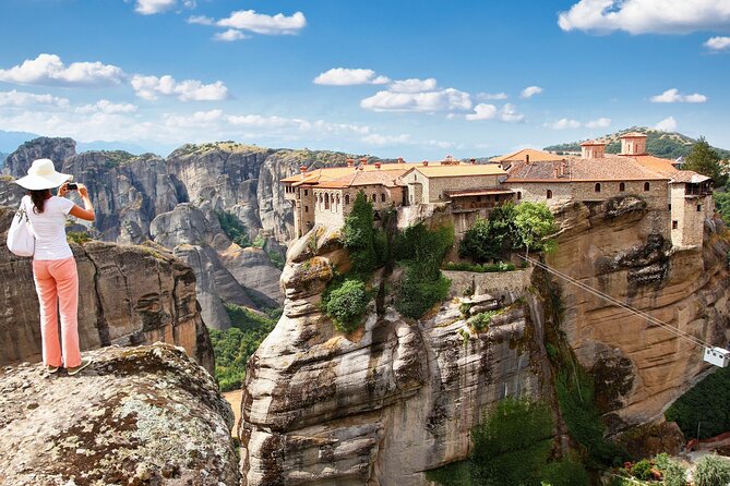 Private Full Day Trip To Meteora By Train From Athens Local Agency Roundtrip Train Tickets