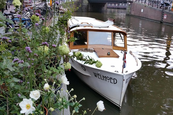 Private Guided Historic Amsterdam Canal Cruise In A Salon Boat Tour Highlights