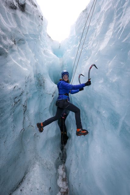 Private Ice Cave + Climbing Photoshoot Adventure Tour Overview