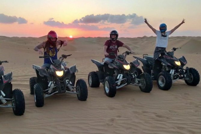 Private Quad Bike Tour Through Deep Desert In Dubai Inclusions