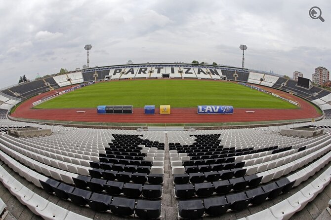 Private Red Star Partizan Stadium Tour In Belgrade Highlights Of The Experience