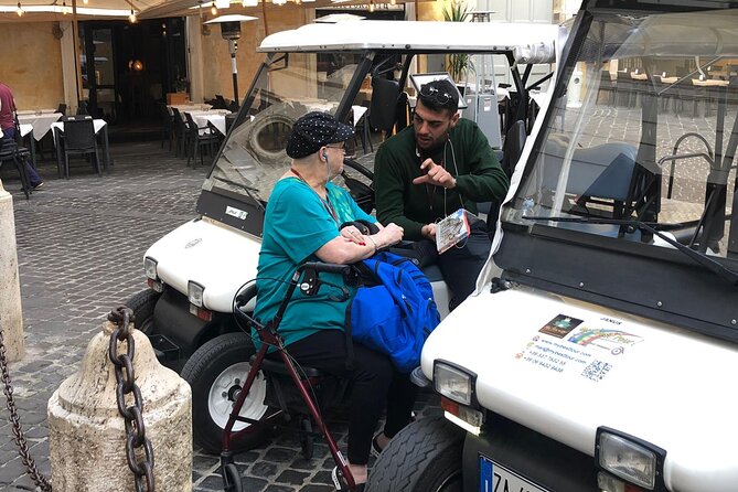 Private Rome Golf Cart Tour With Guided Tour Inside Colosseum Tour Overview