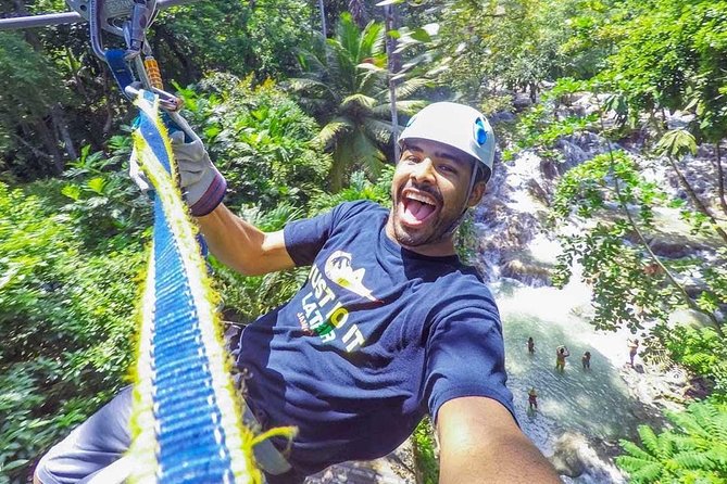 Private Round Trip Transfer To Dunns River Climb And Zipline Over The Falls! Tour Overview