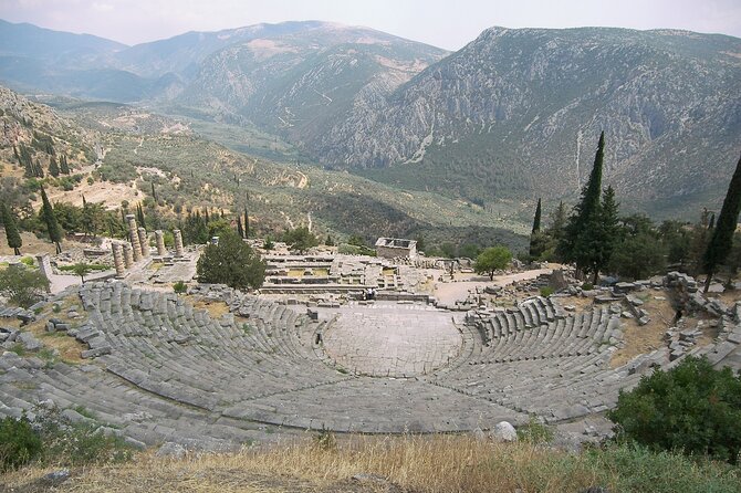 Private Tour: Delphi Day Trip From Athens Including Wonderful Local Lunch Exploring The Ancient Site Of Delphi